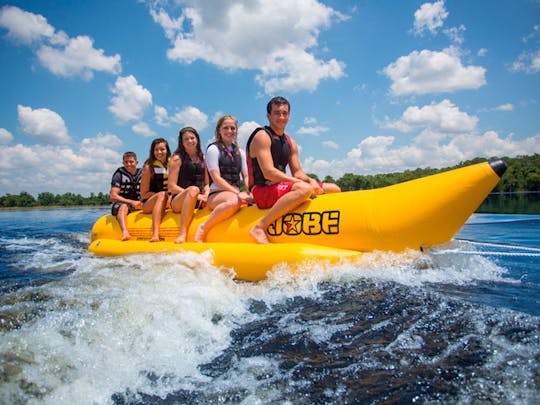 Banana Boat Ride in Negombo, Sri Lanka