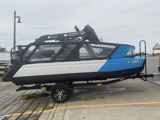 Sea Excitement with 18ft Sea-Doo Switch Sport Pontoon 