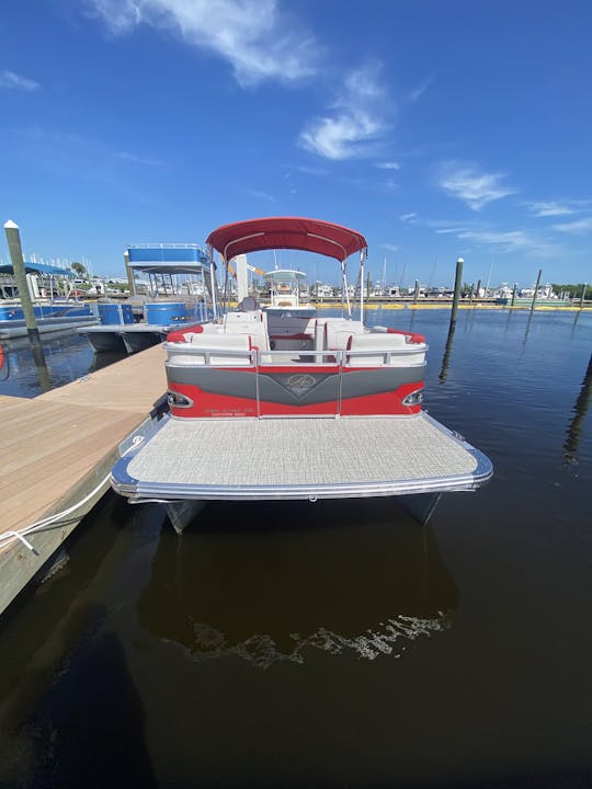 Ponton Avalon pour une croisière fluviale panoramique 