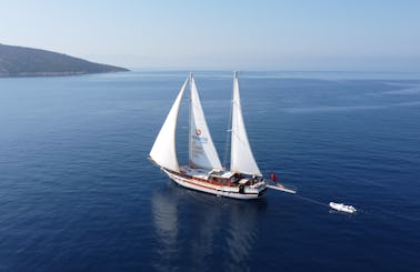 KARYALI Sailing Gulet 28 m-8 cabins-16 Person Capacity-Bodrum, Muğla, Turkey