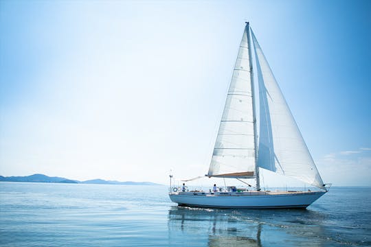 60ft Sail Boat Charter in Mikawa Bay in Aichi. Private group up 25 people!!