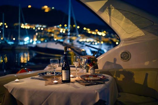 Private Dinner and a Movie for two on a 28ft Private Boat!
