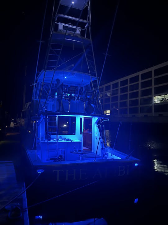 Charter de pêche de fond d'une demi-journée Viking de 50 pieds
