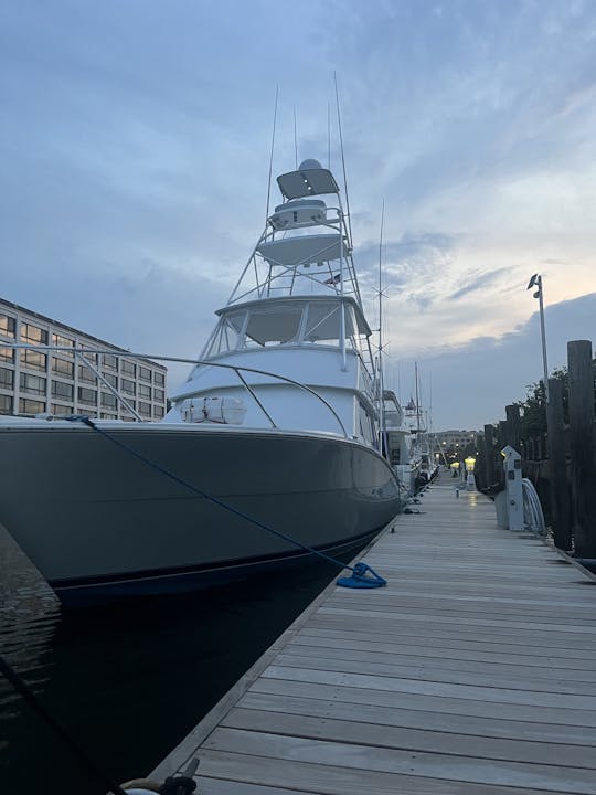 Charter de pêche de fond d'une demi-journée Viking de 50 pieds