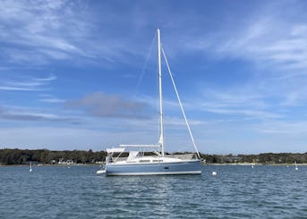 Modern Luxury Sailing in the Hamptons and beyond onboard 34ft Hanse Sailboat