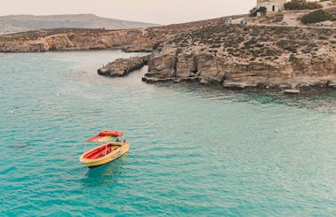 Private boat with Reggae style in Comino and South of Gozo 6hrs