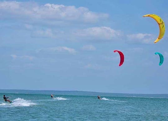 Kite Surfing in Kalpitiya, Sri Lanka