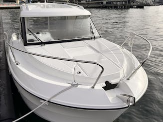 Croisière sportive à cabine Beneteau de 24 pieds sur le lac Washington ou le Puget Sound