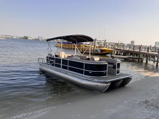 Cruise the emerald coast on a luxury 22ft Bentley Tritoon