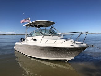 26’ Robalo R265 2x 200 Yamaha Outboard walkaround