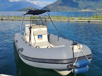 Mar Sea 500 Motorized RIB to Pianello del Lario - for Daily Rent in Italy