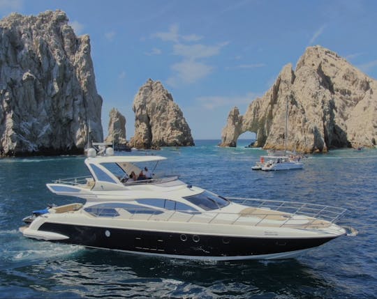 Azimut 68ft Motor Yacht with Papillon Yachts Los Cabos