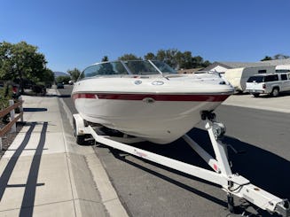 Tahoe family boat, open bow runabout