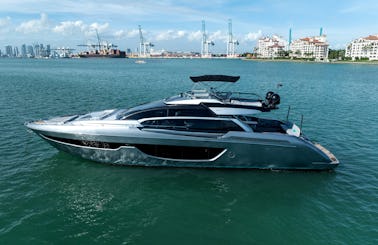 Riva 76 Perseo Mega Yacht In Miami Beach - AVAILABLE NOW