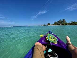 Muskegon Kayaks On Lake Michigan