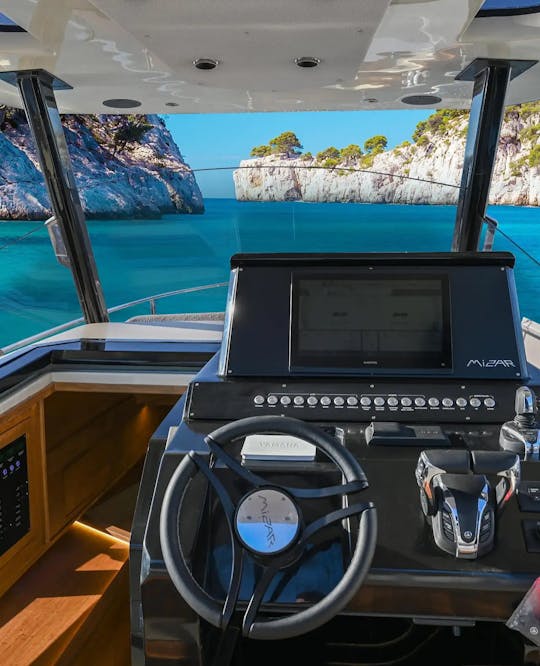 Console centrale Mizar 33 • CAPRI • Côte amalfitaine •