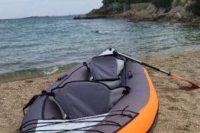 Inflatable kayak 2+1 seats