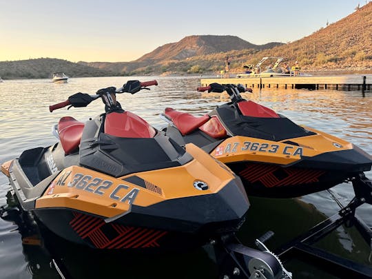 2 SeaDoo Trixx Jetskis - Easy and Simple Rental in Peoria, AZ! 