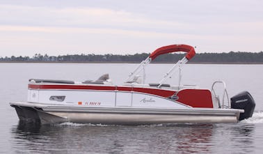 Destin Private Luxury Pontoon Boat Charter for Six People 2024