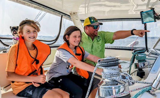 50ft Catamaran Charter with Water Toys in St. Michaels, MD