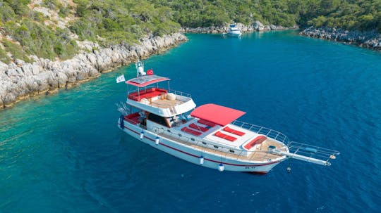 18 Meters Sailing Gulet With 3 Spacious Cabins