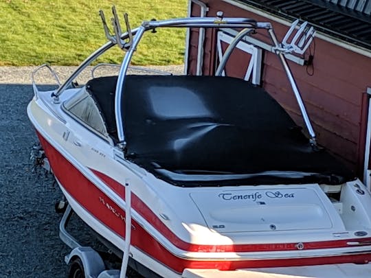 21 Foot Sport Cruiser with Wakeboard Tower