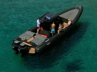 1-Hour Boat Transfer from Faros - Antiparos |  37ft RIBCO Twin Engine 