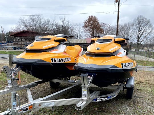 2 Seadoo GTI 130  Jet skis To enjoy on any Lake in NC