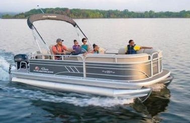 Party, Swim, Relax Aboard 2022 Suntracker Party Barge