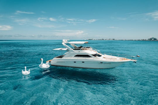 Déjese disfrutar de este magnífico yate Sea Ray de 50 pies