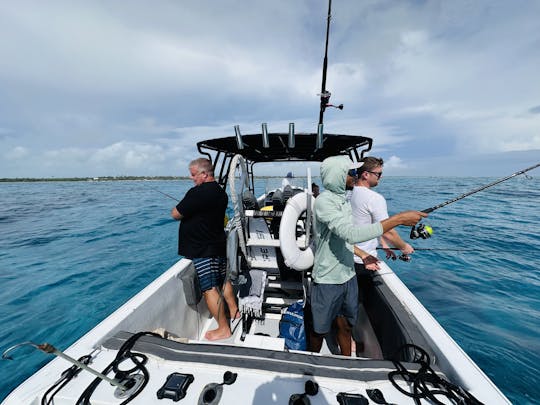 Pesca em recifes em Belize! Oferecendo viagens para grupos de 6 ou menos