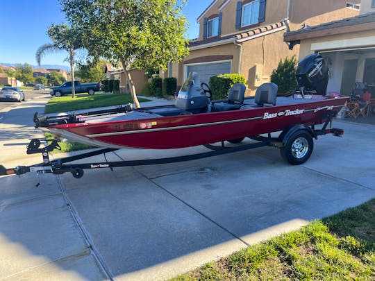 Bass Tracker 16' with 50HP motor