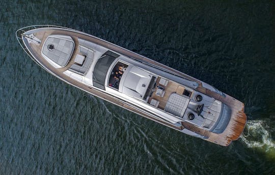 82' PERSHING, STEEPED IN STYLE, ELEGANCE AND EXCLUSIVITY