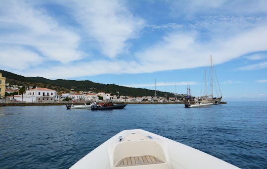 Excursion quotidienne de Spetses/Porto Cheli aux îles Dokos et Hydra avec Blue Game