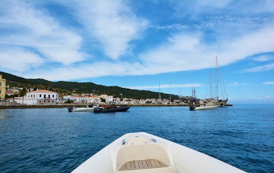 Daily Trip from Spetses / Porto Cheli to Dokos and Hydra Islands with Blue Game