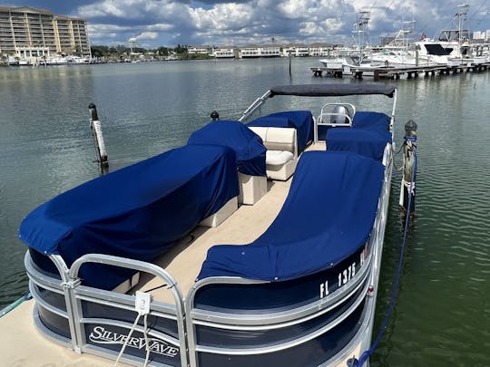 Awesome Pontoon for Family and Bachelorettes