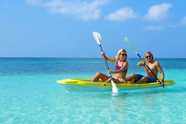 Canoë-kayak à Mount Lavinia, Sri Lanka