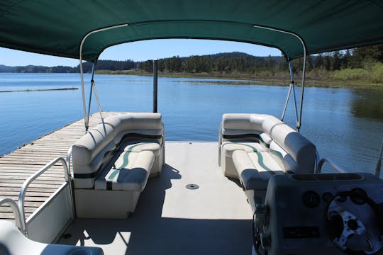 Barco flutuante de 24 pés Siltcoos lake