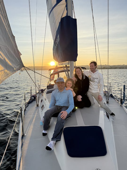 42ft Catalina MkII Sailing Yacht in The San Diego Bay, California