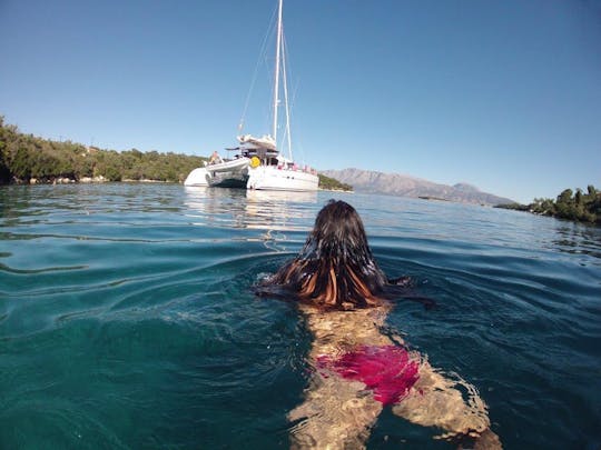 Aluguel de catamarã de cruzeiro Lagoon 470 em Eivissa, Illes Balears