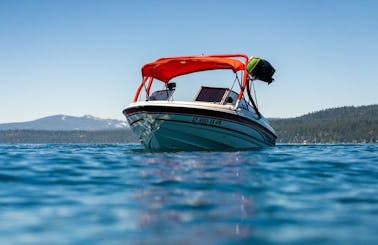 Wakeboard Power Boat For Rent on Lake Tahoe