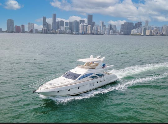 Exquisito yate: 65 Azimut Luxury para 13 huéspedes ‼️ SIN CARGOS OCULTOS ‼️