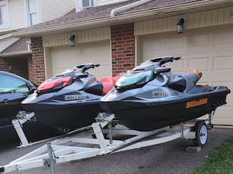 Seadoo GTI 170 2023 avec système audio Bluetooth desservant les régions du Grand Toronto et de Durham