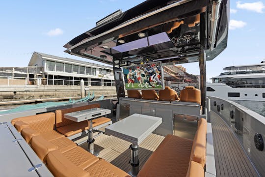 45ft Luxury Yacht Charter In Newport Beach - HARBOR - COASTAL - STARLINK - TV