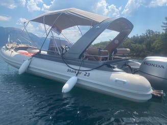 Shark 23 RIB Para Alugar em Tivat, Montenegro