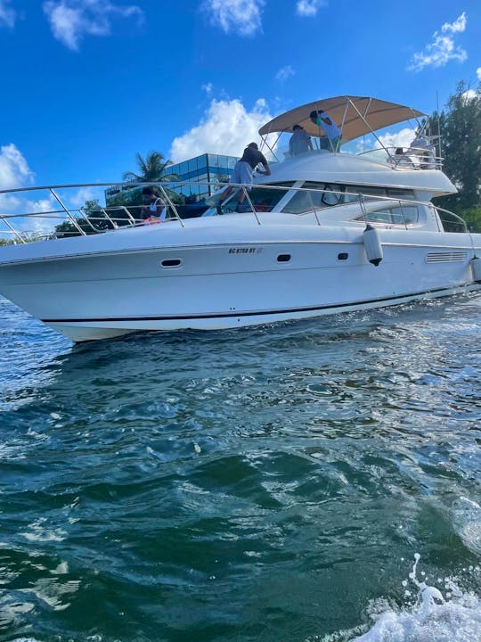 55' Sea Ray Flybridge Predator || Luxury Yacht in Miami