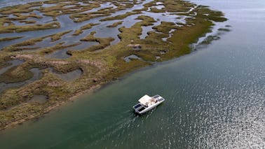 Passeio de barco ecológico no Algarve na Ria Formosa saindo de Faro