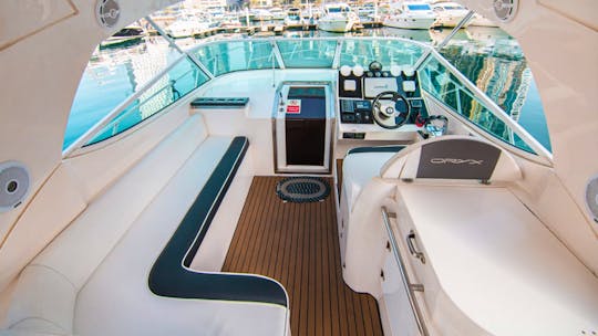 Experience Luxury in Motion: Oryx 40 Yacht for 10 people in Dubai