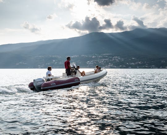 QLD 19' Motorized RIB for Daily Rent in Italy