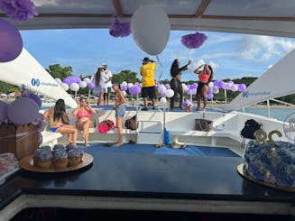 EXPERIÊNCIA VIP DE BARCO PRIVADO 🤩🛥 DESFRUTE DE UM LINDO BARCO DE FESTA EM Puerto Plata